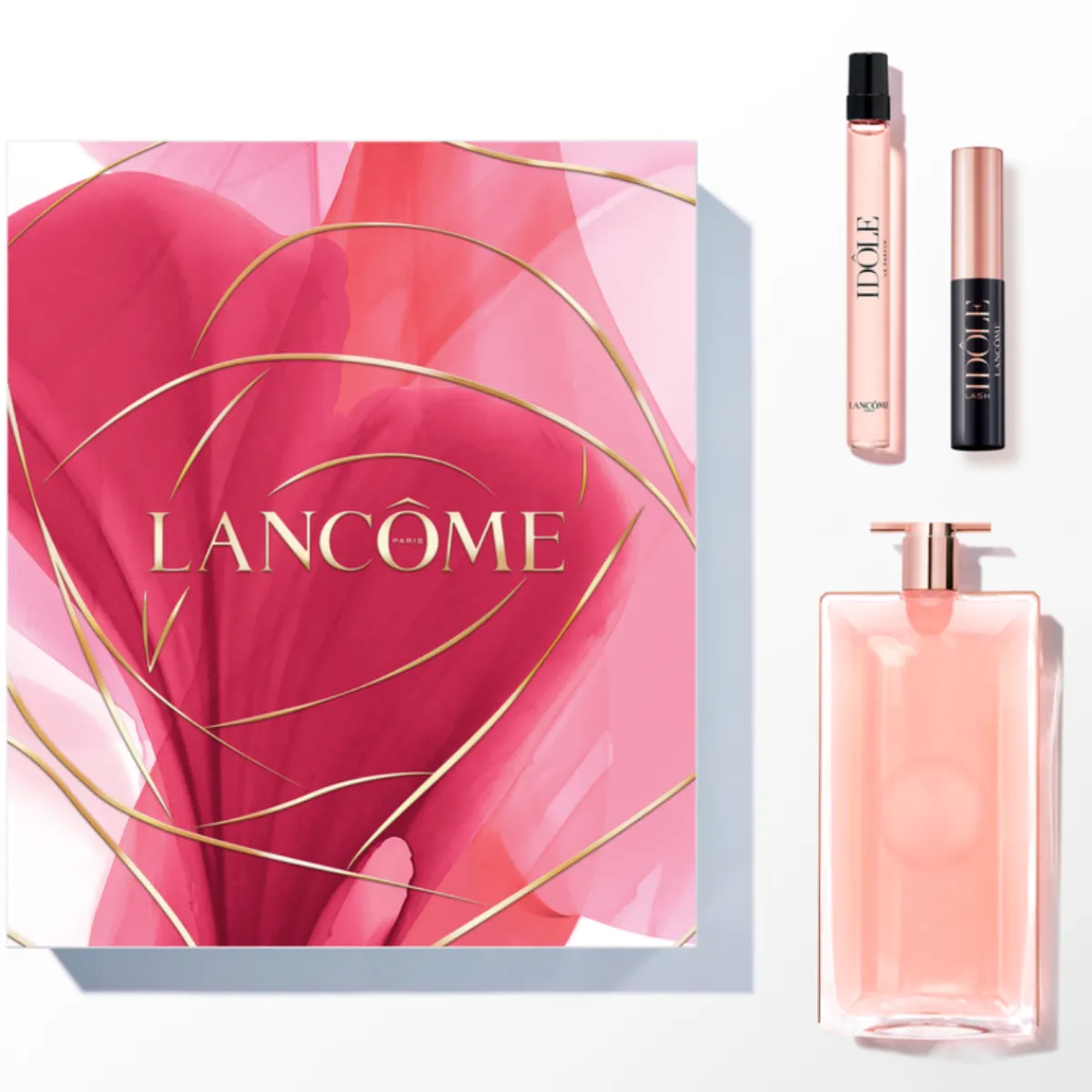 Lancôme Pour Elle|Eau De Parfum|- Coffret Edition Limitée Fête des Mères IDÔLE EDP 50ML + EDP 10ML + MINI LASH IDOLE 2ML