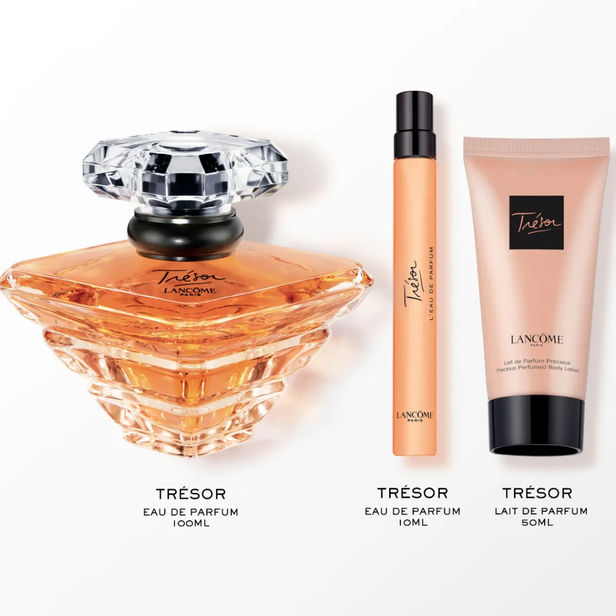 Lancôme Pour Elle|Eau De Parfum|- Coffret Edition Limitée Fête des MèresTRESOR EDP 100ML + TRESOR EDP 10ML + LAIT CORPS 50ML