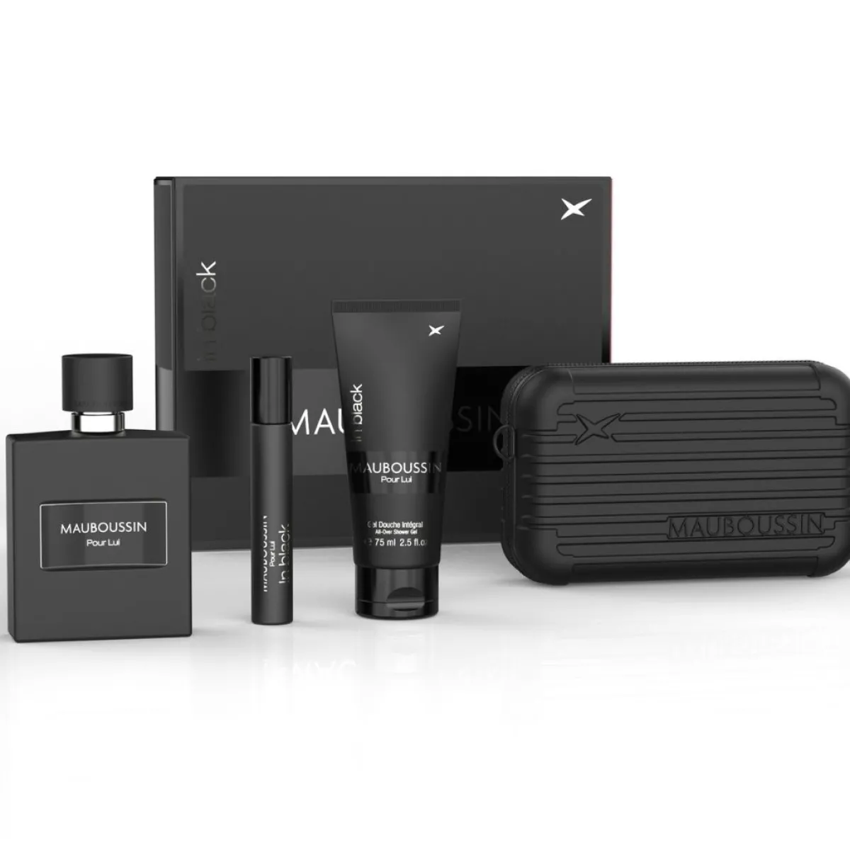 Mauboussin Pour Lui|- Coffret Homme In Black Eau de Parfum 100ml + 3 produits