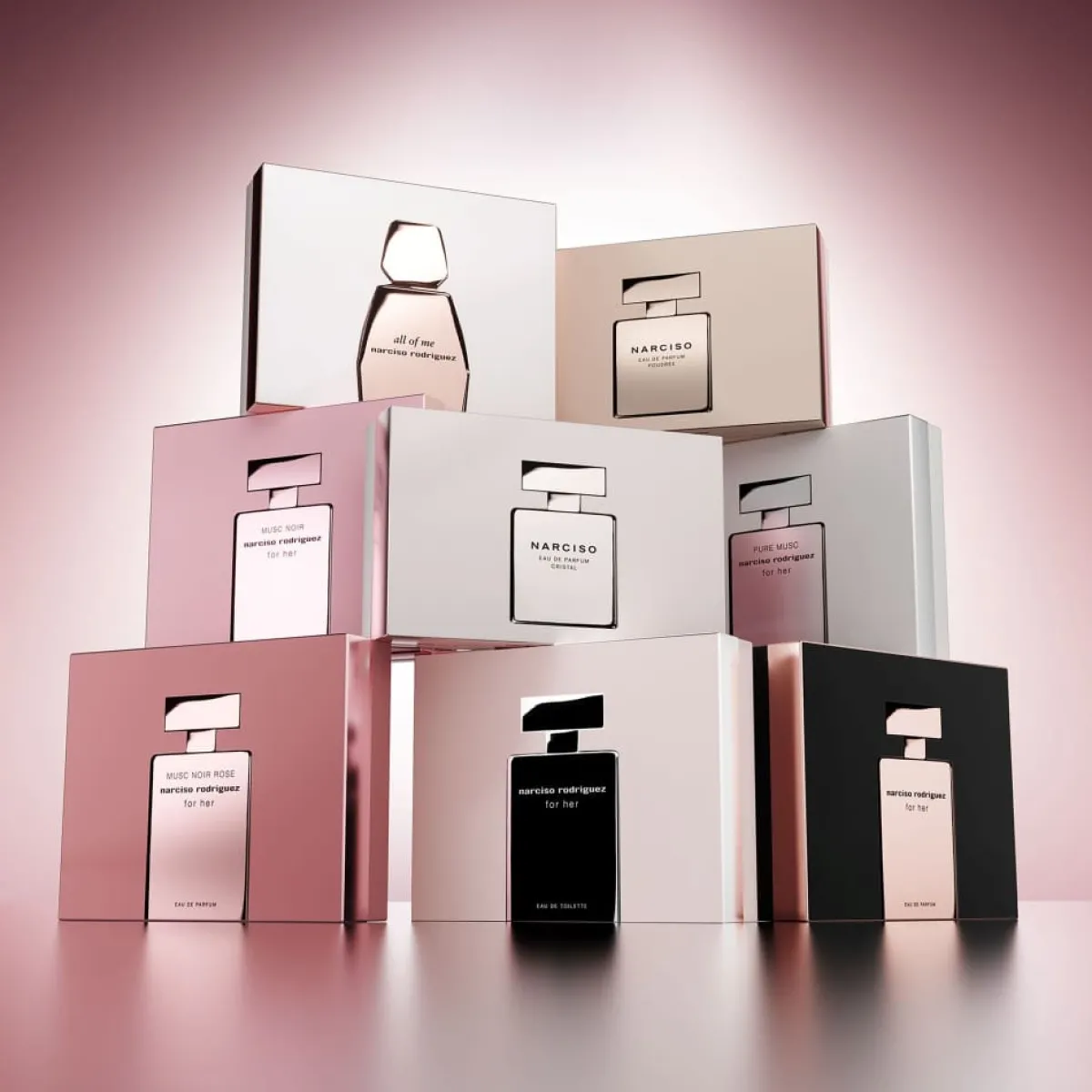 Narciso Rodriguez Pour Elle|Coffrets Femme|- Coffret all of me - Eau de parfum Eau de parfum 50 ml + 2 produits