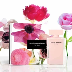 Narciso Rodriguez Pour Elle|Coffrets Femme|- Coffret for her - EDP 100ml + Lait pour le corps 50ml + Vapo sac 10ml