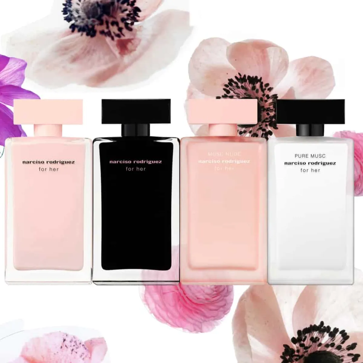 Narciso Rodriguez Pour Elle|Coffrets Femme|- Coffret for her Musc Nude - EDP 50ml + Lait pour le corps 50ml