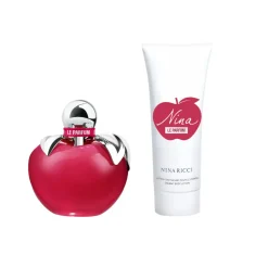 Nina Ricci Pour Elle|Coffrets Femme|- Coffret Nina Le Parfum - Eau de Parfum 50 ml + Lait corps 75 ml