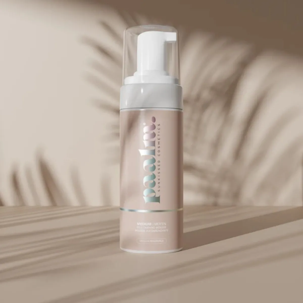 Paalm Cosmetics Autobronzant|- Mousse Autobronzante Médium - 150 ml