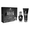 Police Pour Lui|Coffrets Homme|- Coffret Potion pour Lui - Eau de Toilette Vaporisateur 30ml + Shampoing Cheveux et Corps 100mll