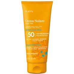 Pupa Crème Solaire Corps|Crème Solaire Visage|- Crème Solaire Corps Visage SPF 50 - 200 ml