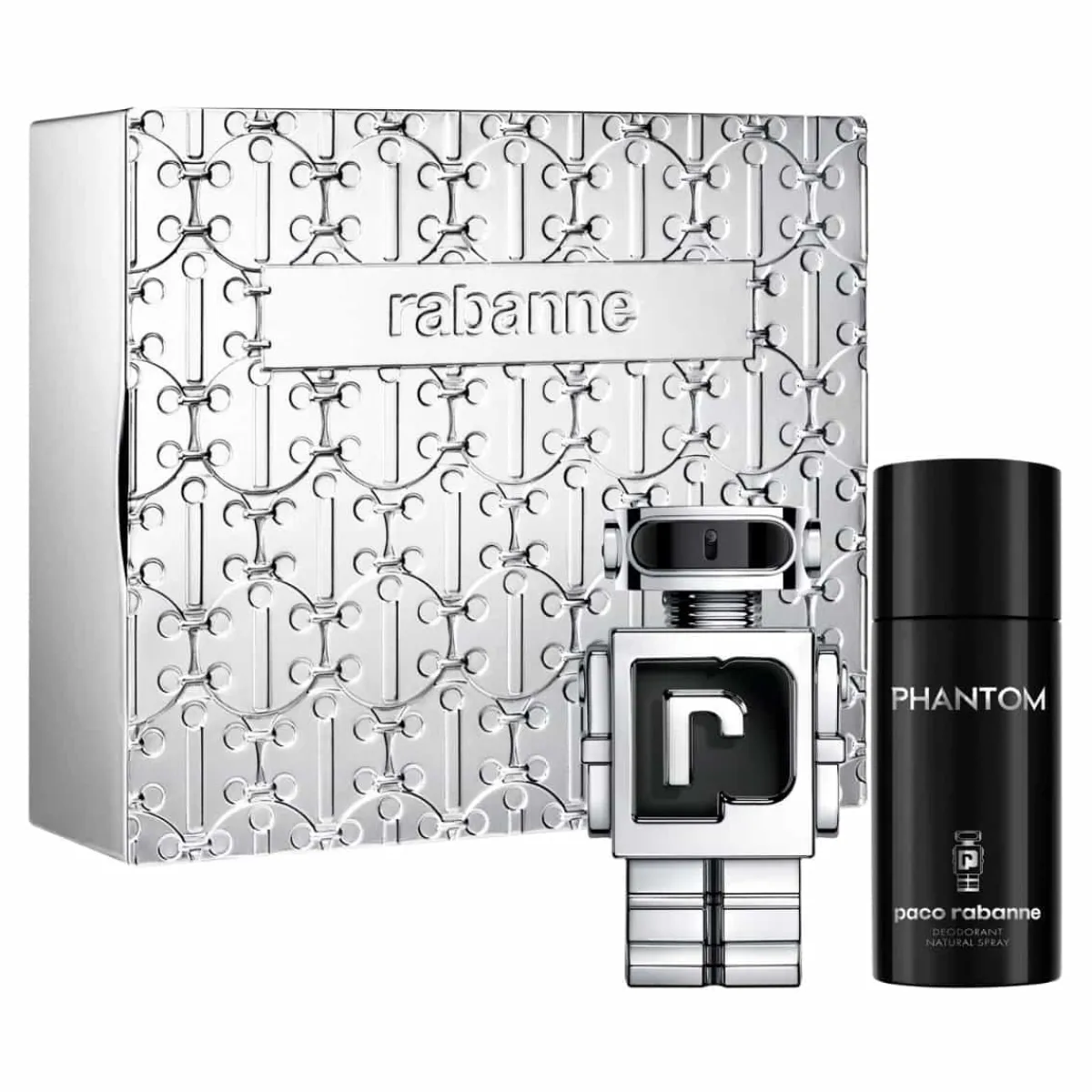 Rabanne Pour Lui|Coffrets Homme|- Coffret Phantom - Eau de Toilette 100 ml + Déodorant 150 ml