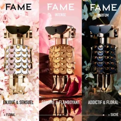 Rabanne Parfums Vegan|Parfum Rechargeable Pour Femme|- Fame - Eau de Parfum