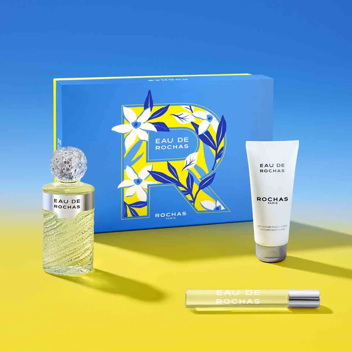 Rochas Pour Elle|Coffrets Femme|- Coffret Eau de - Eau de Toilette 100ml + 2 produits