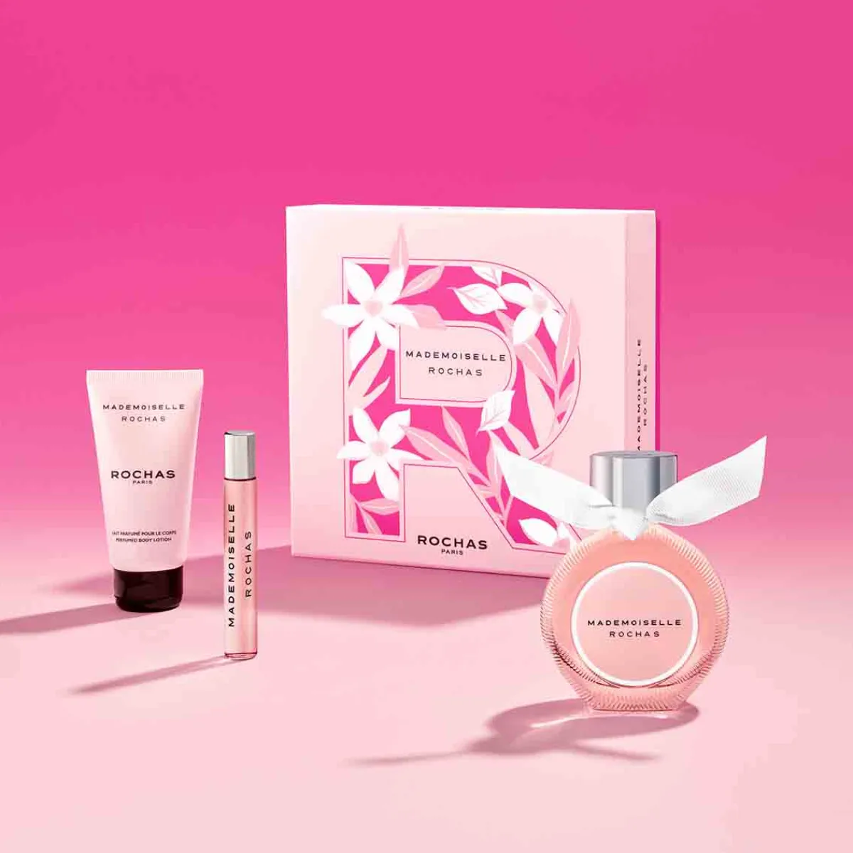 Rochas Pour Elle|Coffrets Femme|- Coffret Mademoiselle - Eau de Parfum 50ml + 2 produits