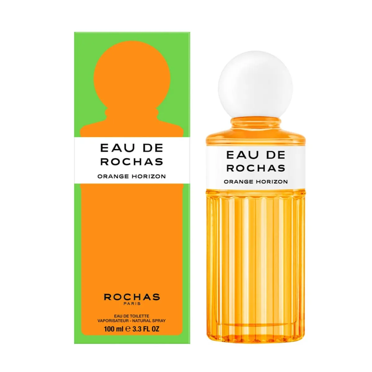 Rochas Parfums Vegan|Eau De Toilette|- Eau de Orange Horizon - Eau de Toilette Vaporisateur 100ml