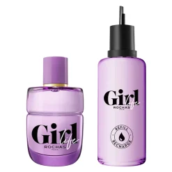 Rochas Parfums Vegan|Parfum Rechargeable Pour Femme|- Girl Life - Eau de Parfum