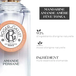 Roger & Gallet Eau Parfumée|- Amande Persane - Eau Parfumée Bienfaisante