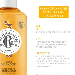 Roger & Gallet Soin Hydratant|- Bois d'Orange - Lait Corps Bienfaisant 250ml