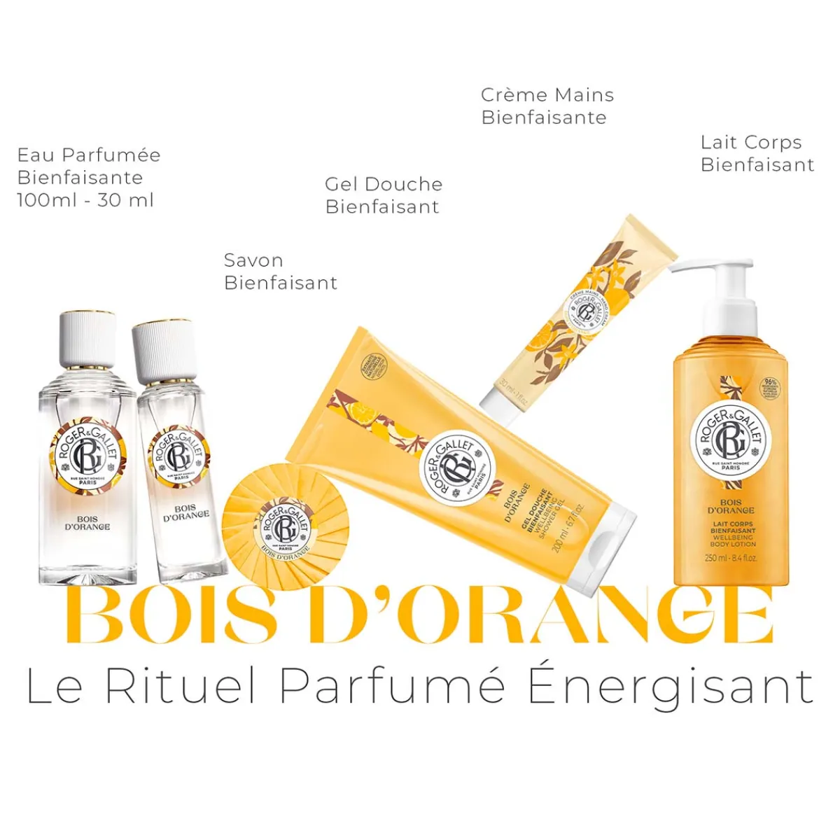 Roger & Gallet Savon|- Bois d'Orange - Savon Bienfaisant 100g