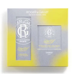 Roger & Gallet Eau Parfumée|Nettoyant|- Coffret Cologne Twist - Eau de Cologne 100ml + Pain Nettoyant 3-en-1 100g