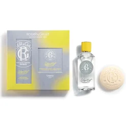 Roger & Gallet Eau Parfumée|Nettoyant|- Coffret Cologne Twist - Eau de Cologne 100ml + Pain Nettoyant 3-en-1 100g