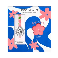 Roger & Gallet Eau Parfumée|- Coffret Fleur De Figuier - Eau Parfumée Bienfaisante 100ml + Bougie Parfumée