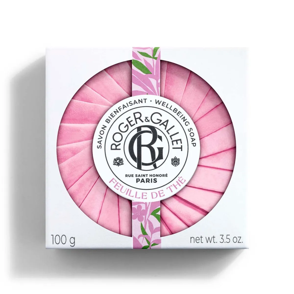 Roger & Gallet Savon|- Feuille de Thé - Savon Bienfaisant 100g