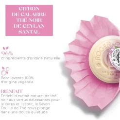 Roger & Gallet Savon|- Feuille de Thé - Savon Bienfaisant 100g