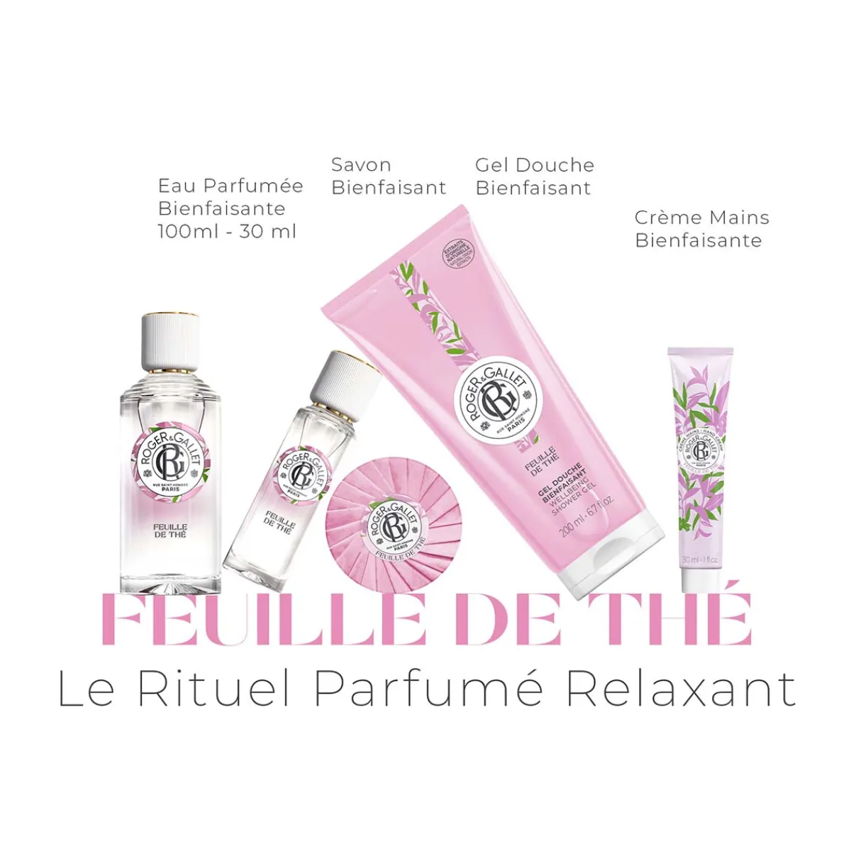 Roger & Gallet Savon|- Feuille de Thé - Savon Bienfaisant 100g