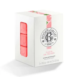 Roger & Gallet Savon|- Fleur de Figuier - Coffret Savons Bienfaisants 300g