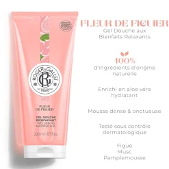 Roger & Gallet Gel Douche|- Fleur de Figuier - Gel Douche Bienfaisant 200ml