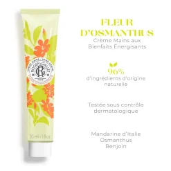 Roger & Gallet Soin Des Mains|- Fleur d'Osmanthus - Crème Mains Bienfaisante 30ml