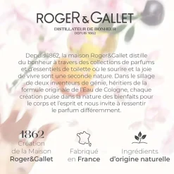Roger & Gallet Eau Parfumée|- Gingembre Rouge - Eau Parfumée Bienfaisante