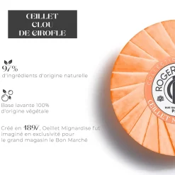 Roger & Gallet Savon|- Œillet Mignardise - Savon Bienfaisant 100g