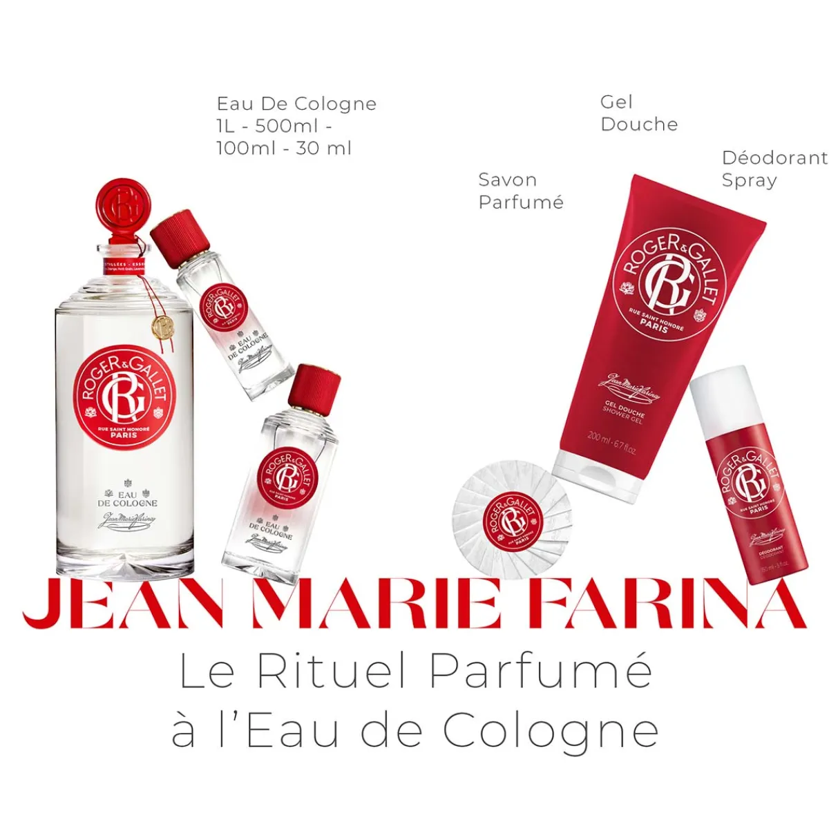 Roger & Gallet Gel Douche|- Jean Marie Farina - Gel Douche 200ml