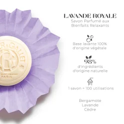 Roger & Gallet Savon|- Lavande Royale - Savon Bienfaisant 100g