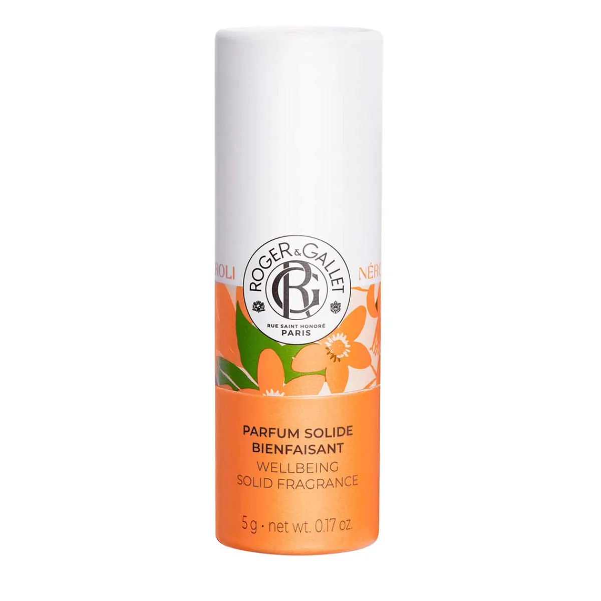 Roger & Gallet Parfum Solide|- Néroli - Parfum Solide Bienfaisant 5g