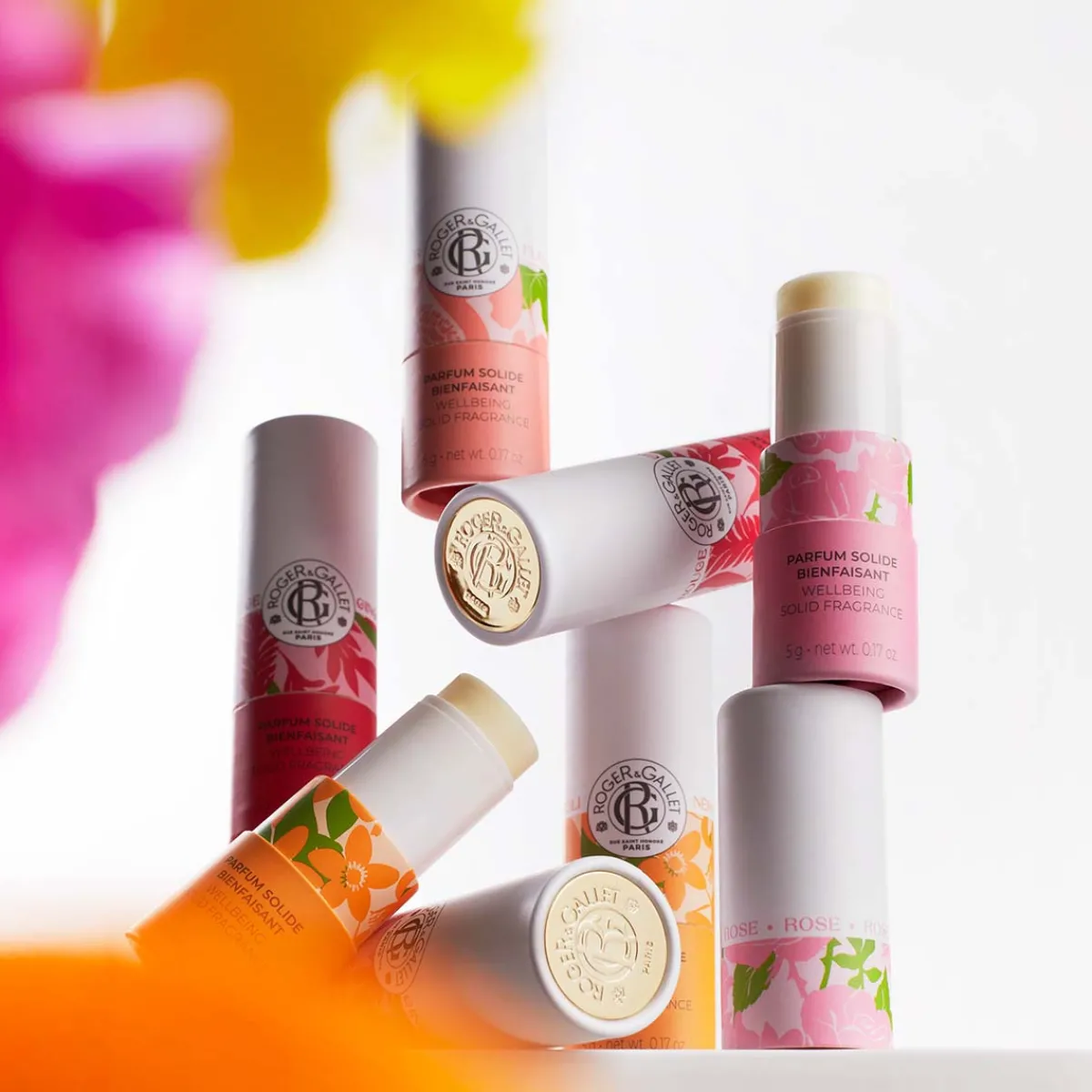 Roger & Gallet Parfum Solide|- Néroli - Parfum Solide Bienfaisant 5g