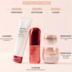 Shiseido Soin Anti-Âge|Crème Anti-Âge|- Benefiance - Crème Lissante Anti-Rides Enrichie