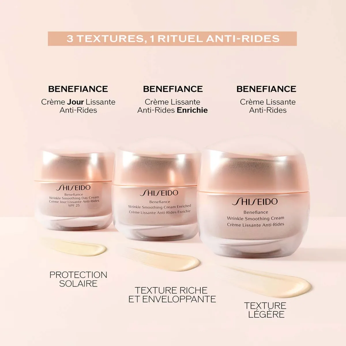 Shiseido Soin Anti-Âge|Crème Anti-Âge|- Benefiance - Crème Lissante Anti-Rides