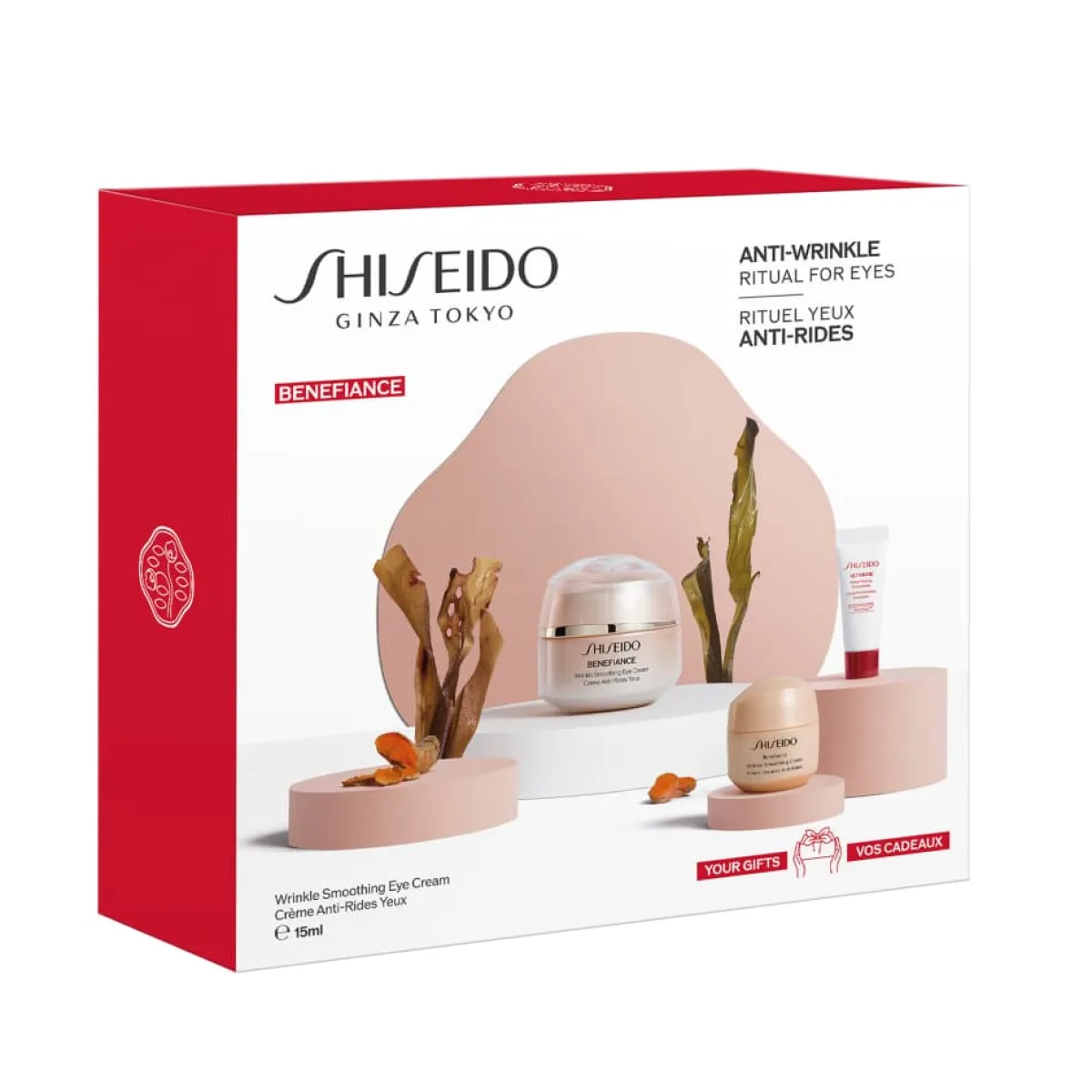 Shiseido Pour Elle|Coffrets Soins Du Visage|- Coffret Rituel Yeux Anti-Rides
