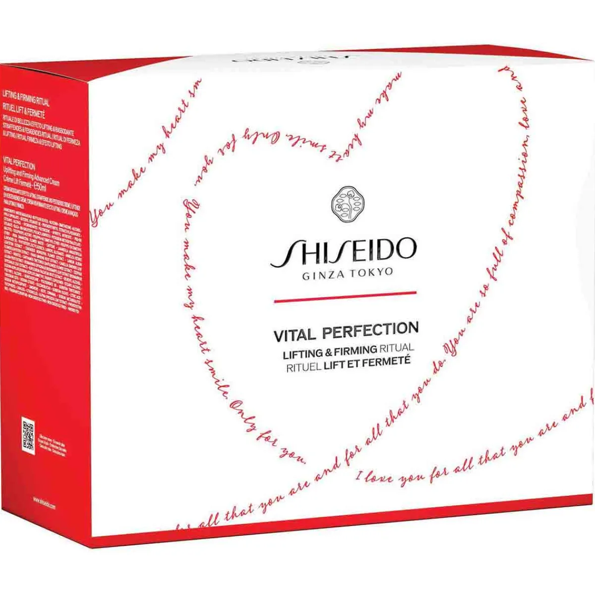 Shiseido Pour Elle|Coffrets De Soins|- Coffret Rituel Lift et Fermeté Vital Perfection