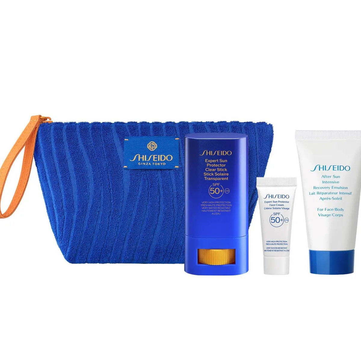Shiseido Crème Solaire Visage|Protection Solaire|- Coffret Solaire Voyage