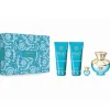 Versace Pour Elle|Coffrets Femme|- Coffret Dylan Turquoise - Eau de Toilette 100ml + 3 produits