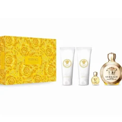 Versace Pour Elle|Coffrets Femme|- Coffret Eros Femme - Eau de Parfum 100ml + 3 produits
