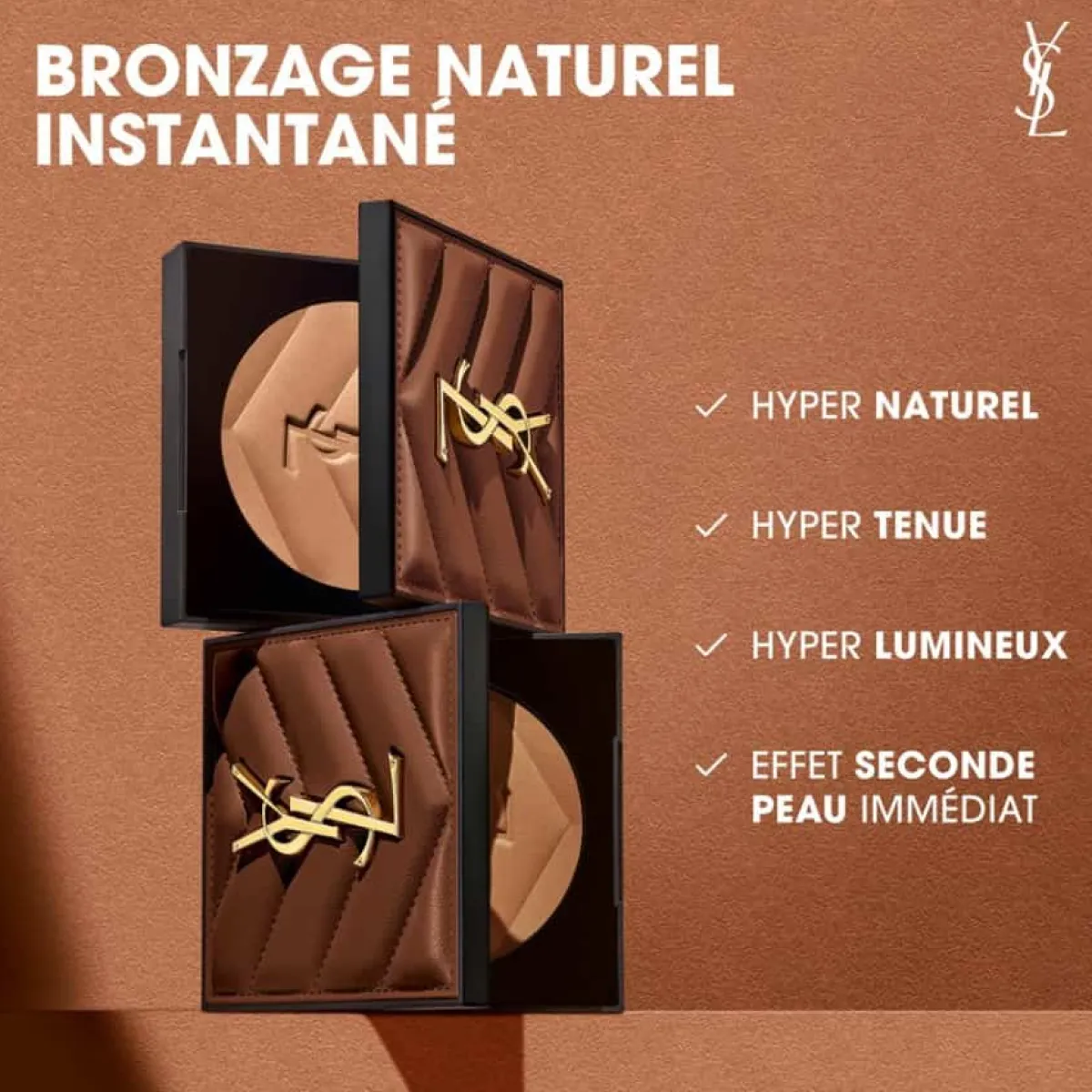 Yves Saint Laurent Poudre Soleil|- All Hours Hyper Bronze Poudre Bronzante