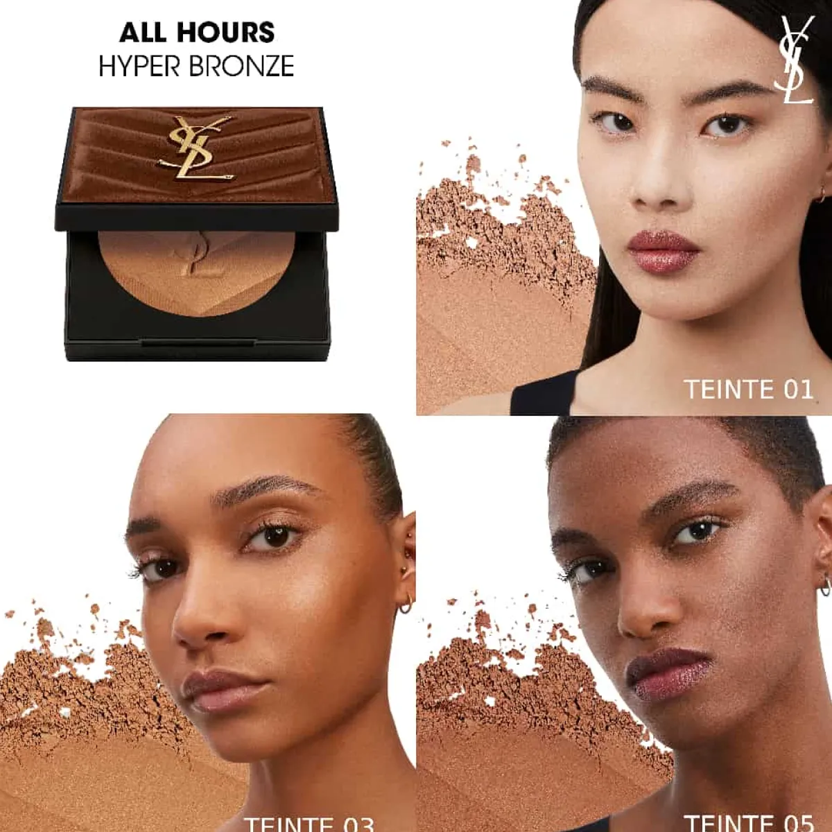 Yves Saint Laurent Poudre Soleil|- All Hours Hyper Bronze Poudre Bronzante