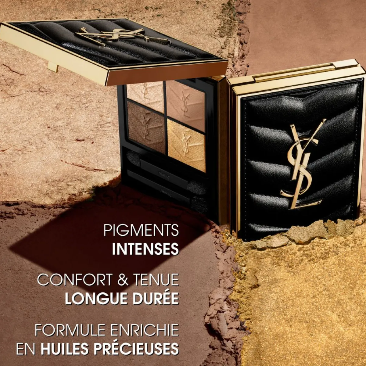 Yves Saint Laurent Fard À Paupières|Coffrets Maquillages Et Palettes|- Couture Mini Clutch - Palette de Fards à paupières