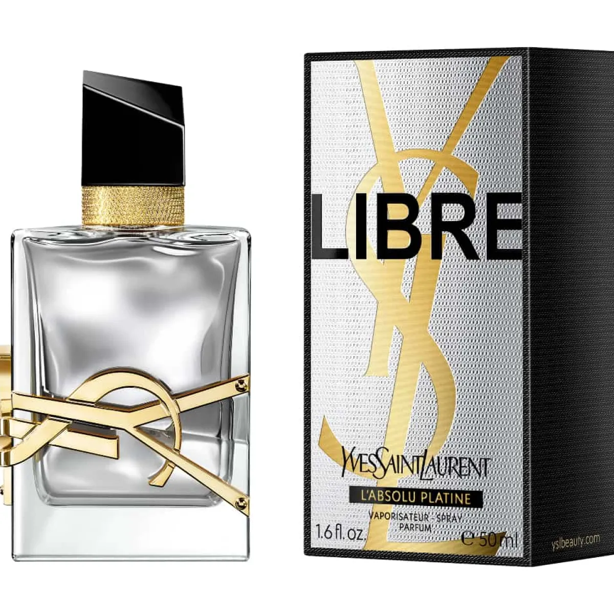 Yves Saint Laurent Parfum Rechargeable Pour Femme|Eau De Parfum|- Libre L'Absolu Platine - Eau de Parfum