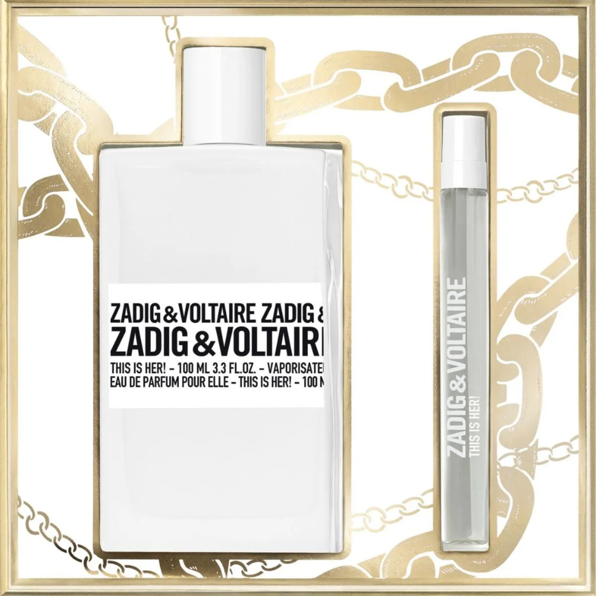 Zadig & Voltaire Pour Elle|Coffrets Femme|- This is her! Coffret - Eau de Parfum 100 ml